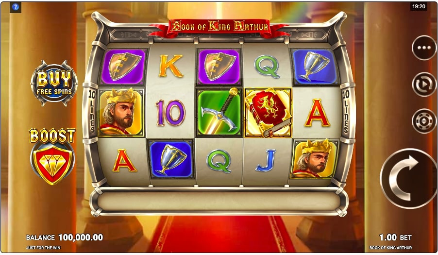 Book of King Arthur Slot Reels
