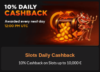 boomingslots casino cashback