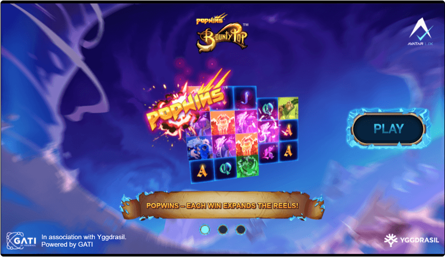 Bounty Pop Online Slot Game Reels