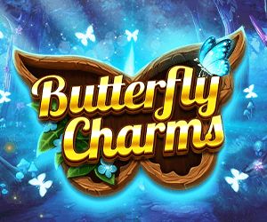 butterfly charms booming games logo