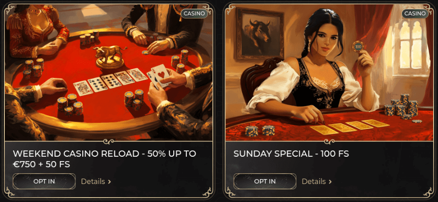 casina weekly offers