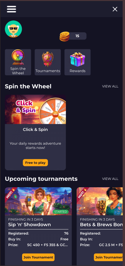Casino Click Daily Tournaments Image