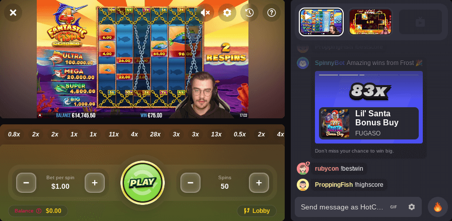 casinobet livestream