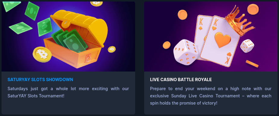 casinobet tournaments