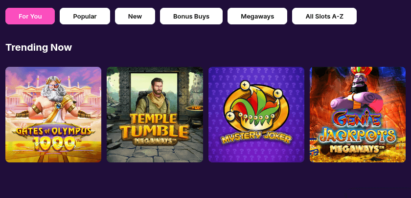 casinovice games
