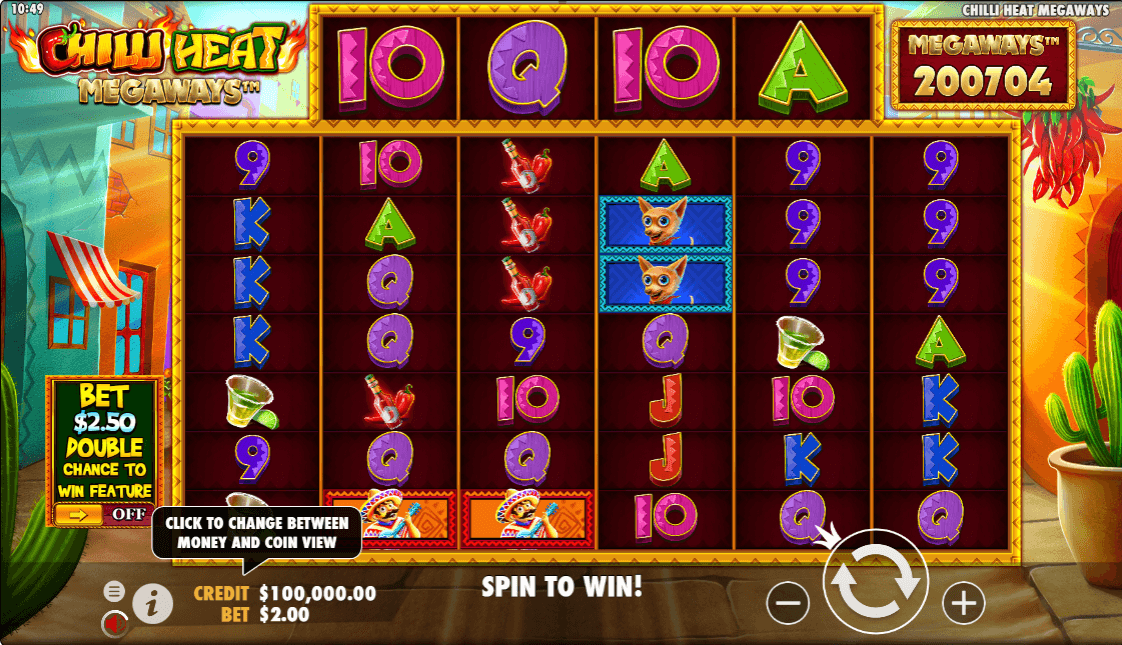 Chilli Heat Online Slot Game Features