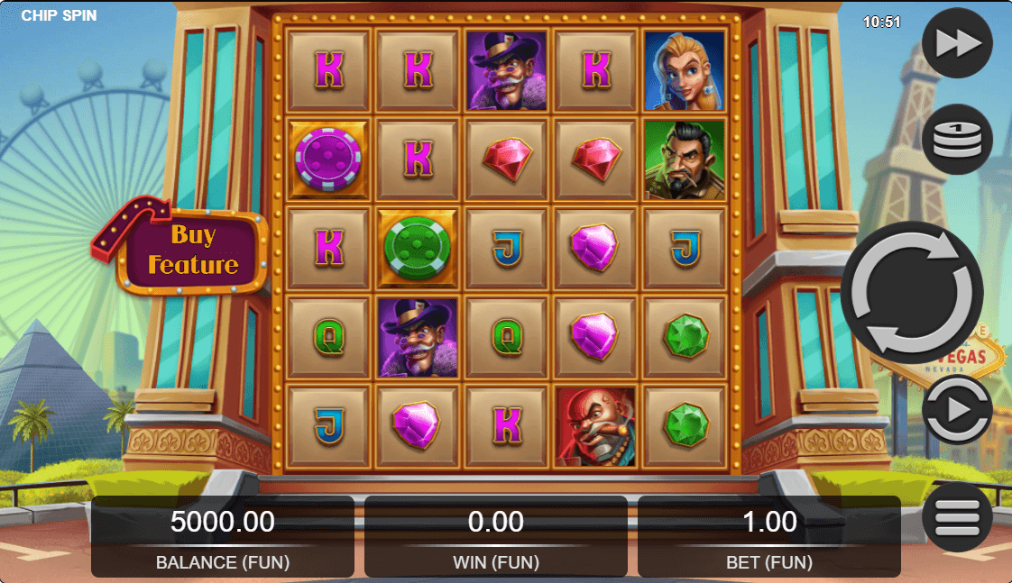 Chip Spin Online Slot Game Features