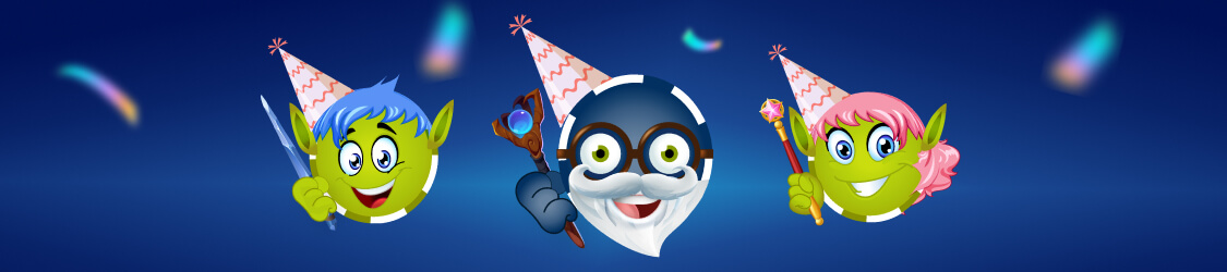 chipy birthday hat banner