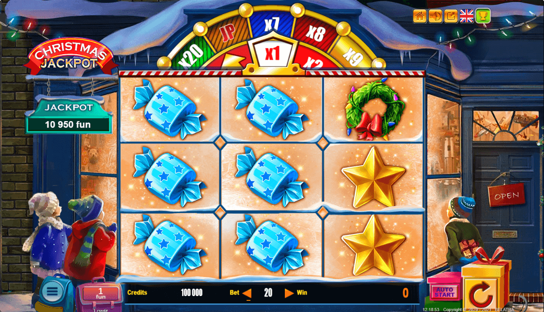 Christmas Jackpot Online Slot Game Features