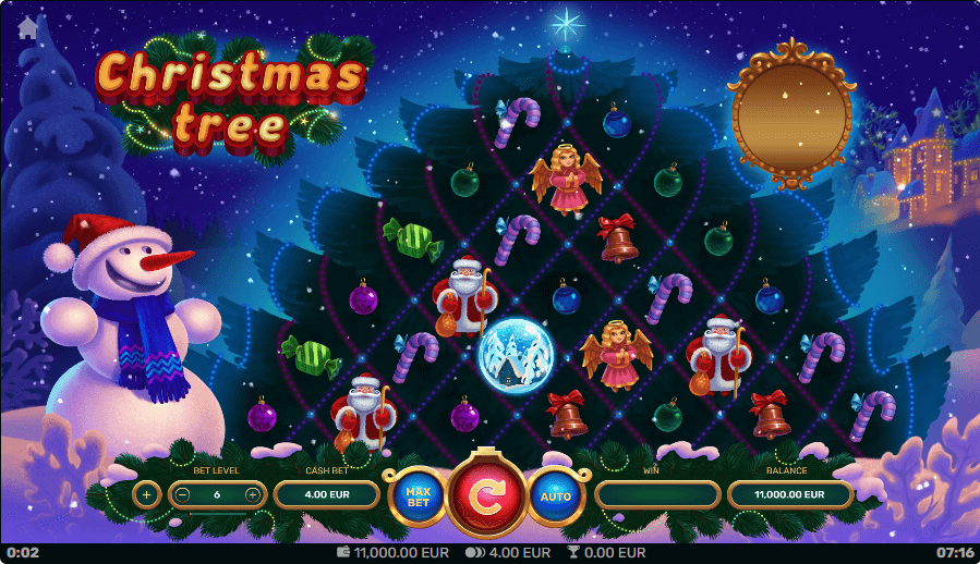 christmas tree reels