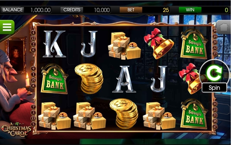 A Christmas Carol Slot Reels