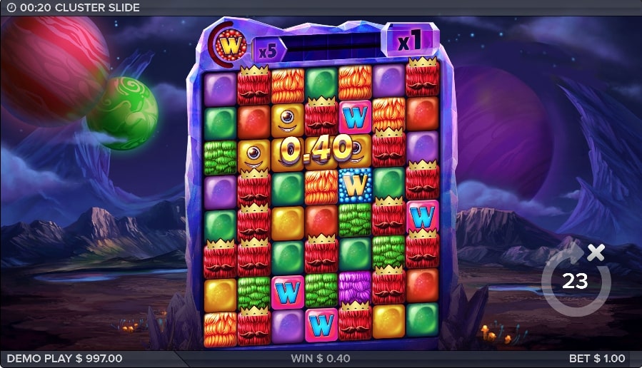 Cluster Slide Slot Bonus