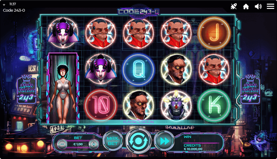 Code 2430 Online Slot Game Features