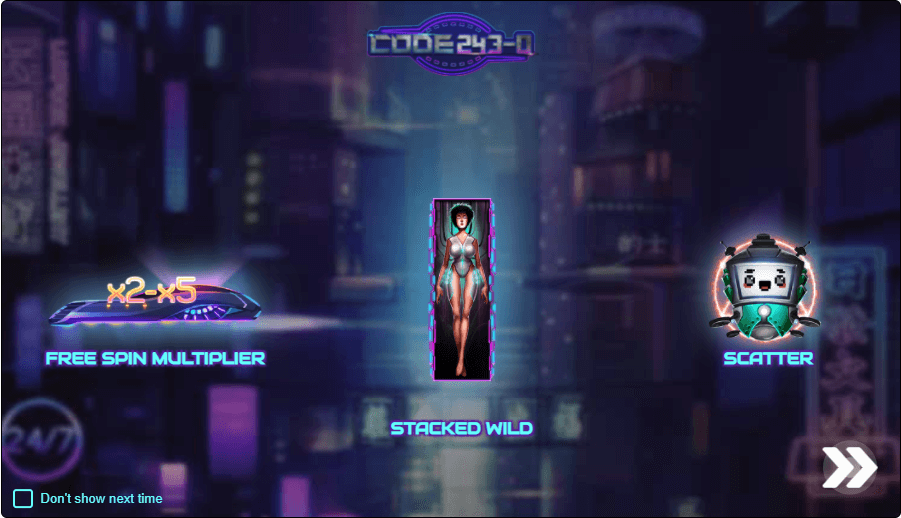 Code 2430 Online Slot Game Reels