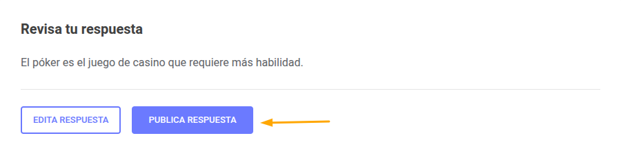 Cómo Añadir una Respuesta Envía Tu Respuesta