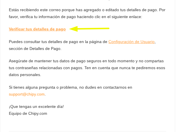 Como Editar Tus Datos De Pago Correo Electronico