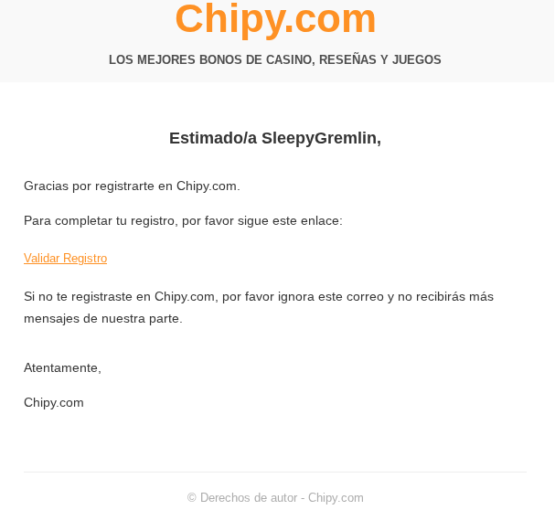 creacion de cuenta verificacion por correo electronico es