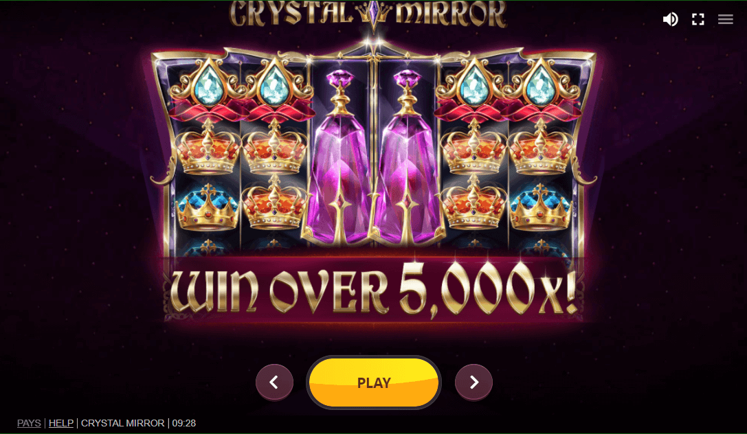 Crystal Mirror Online Slot Game Reels
