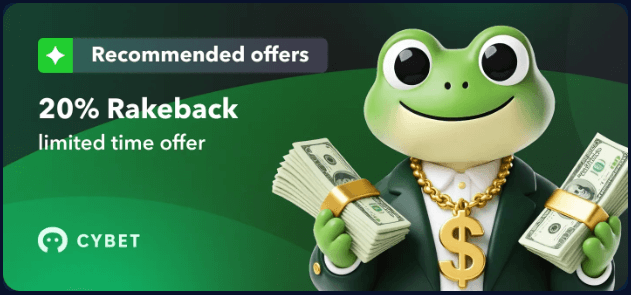 cybet casino rakeback