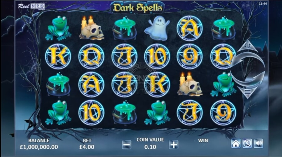 Dark Spells Online Slot Game Features