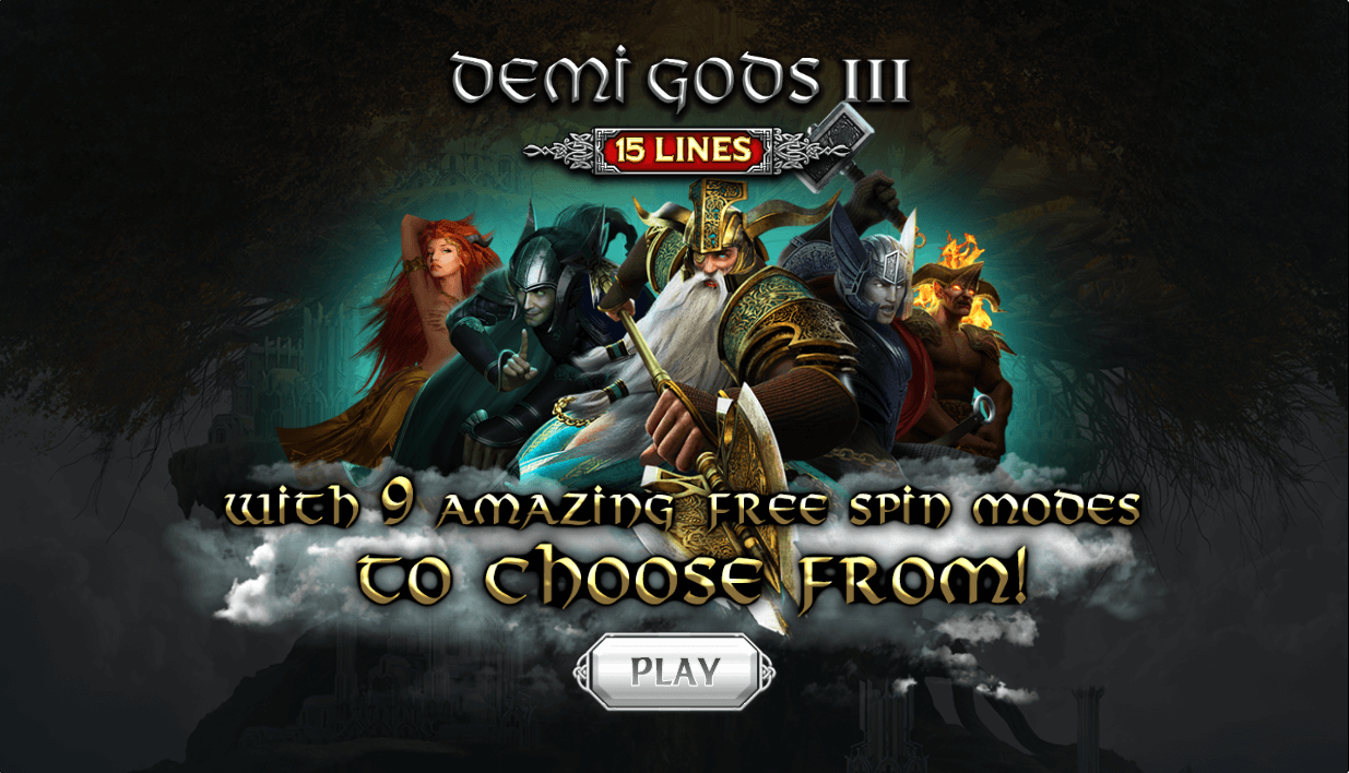 Demi Gods III Online Slot Game Reels