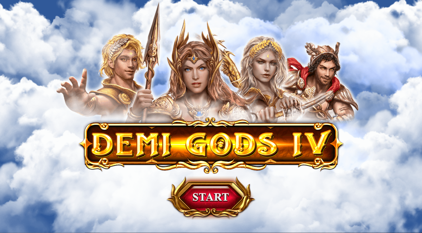Demi Gods IV Christmas Edition Online Slot Game Reels