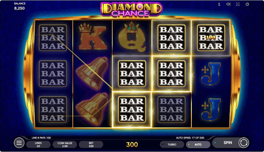 Diamond Chance Online Slot Game Features