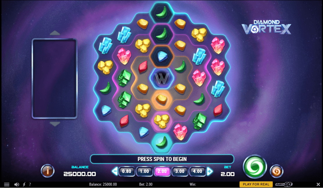 Diamond Vortex Online Slot Game Features