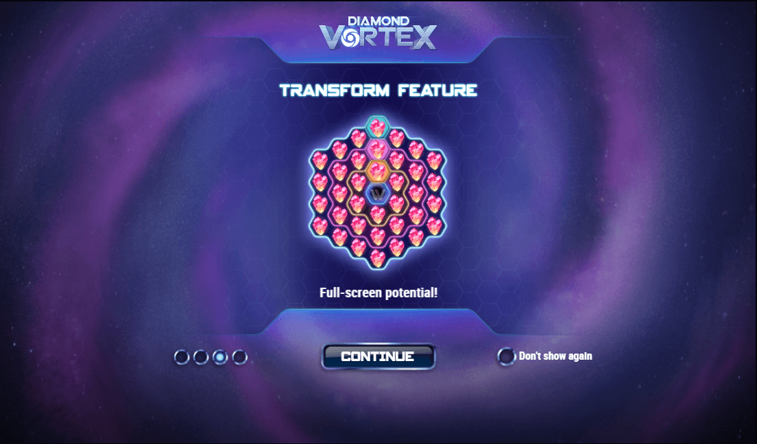 Diamond Vortex Online Slot Game Reels