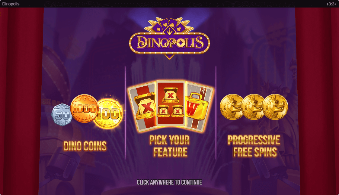 Dinopolis Online Slot Game Intro