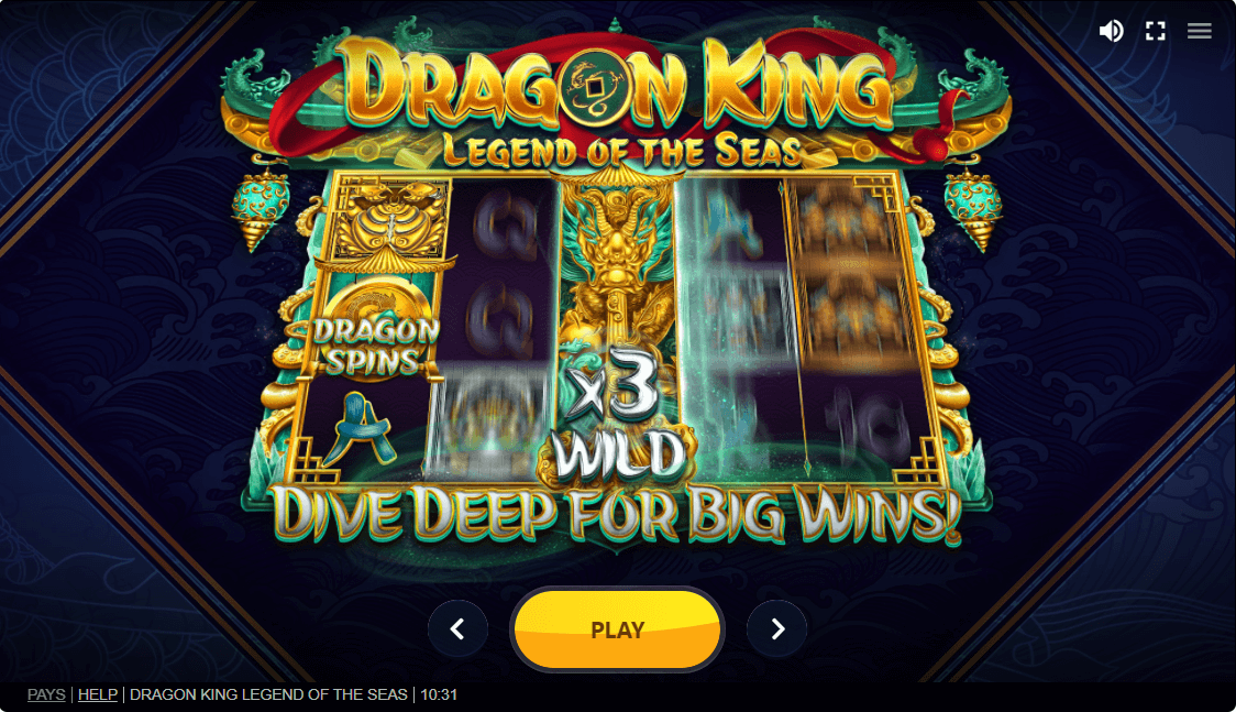 Dragon King Legend of the Seas Online Slot Game Intro