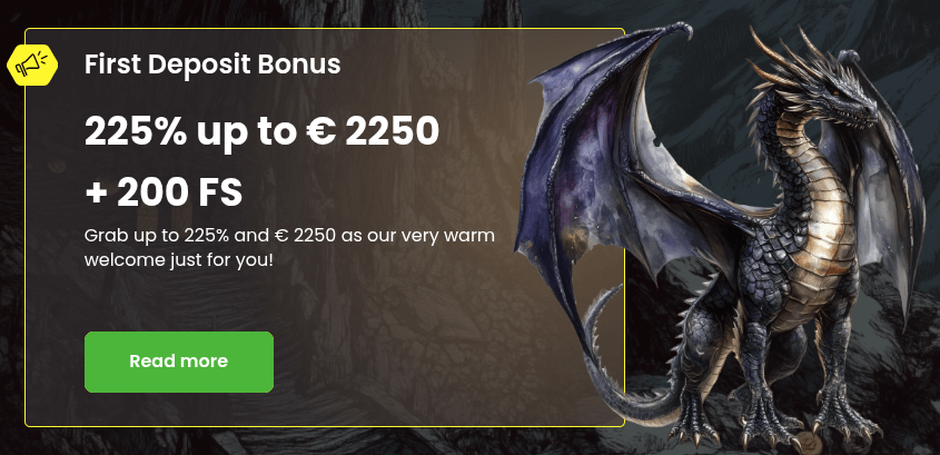 dragon slots first deposit