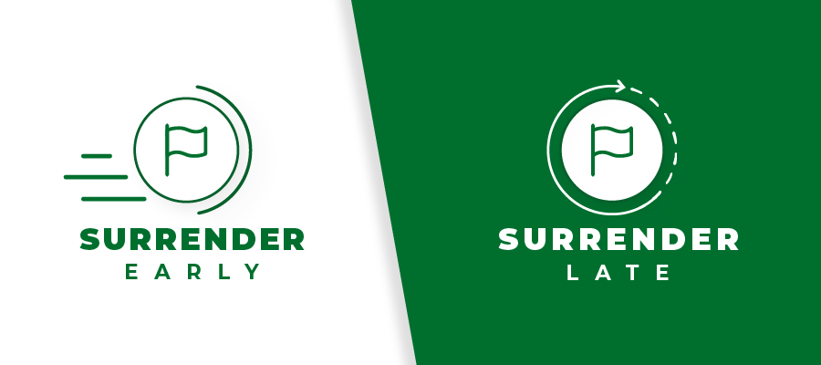 early surrender vs late surrender