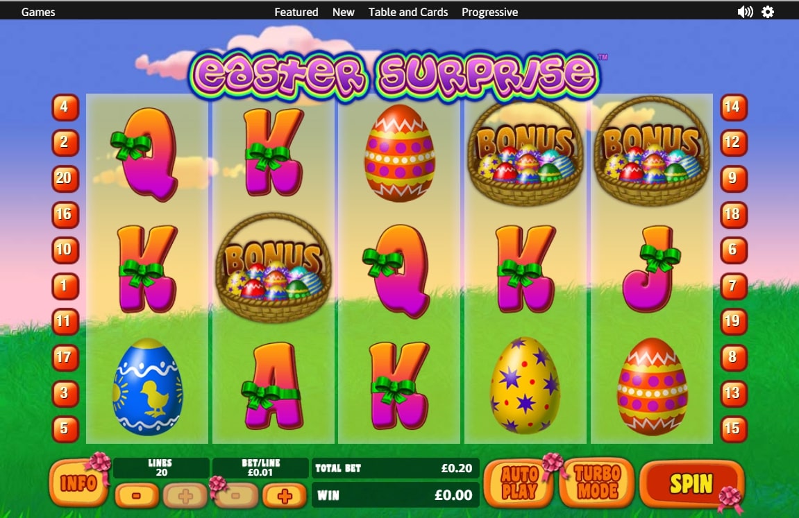 Easter Surprise Playtech Slot