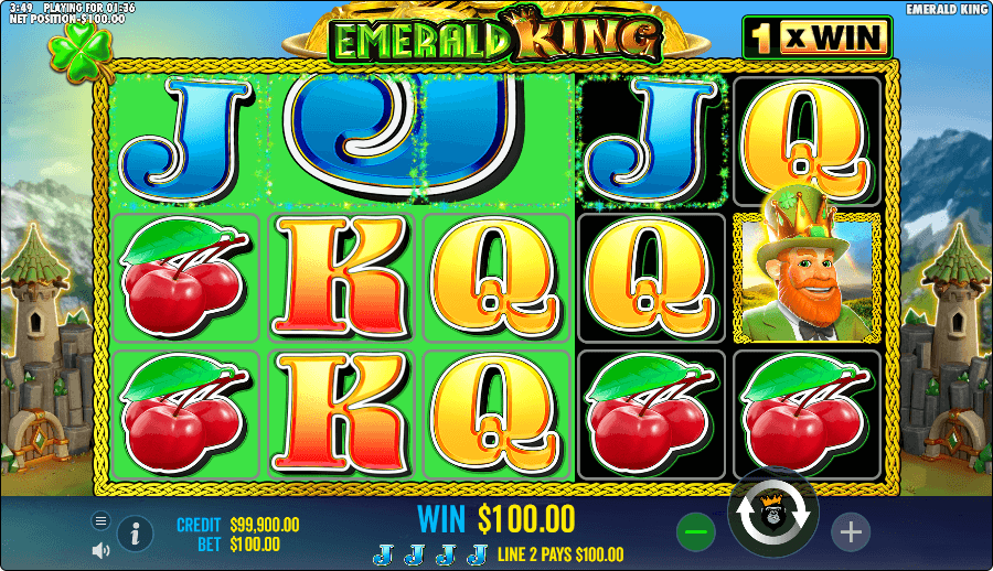 emerald king win
