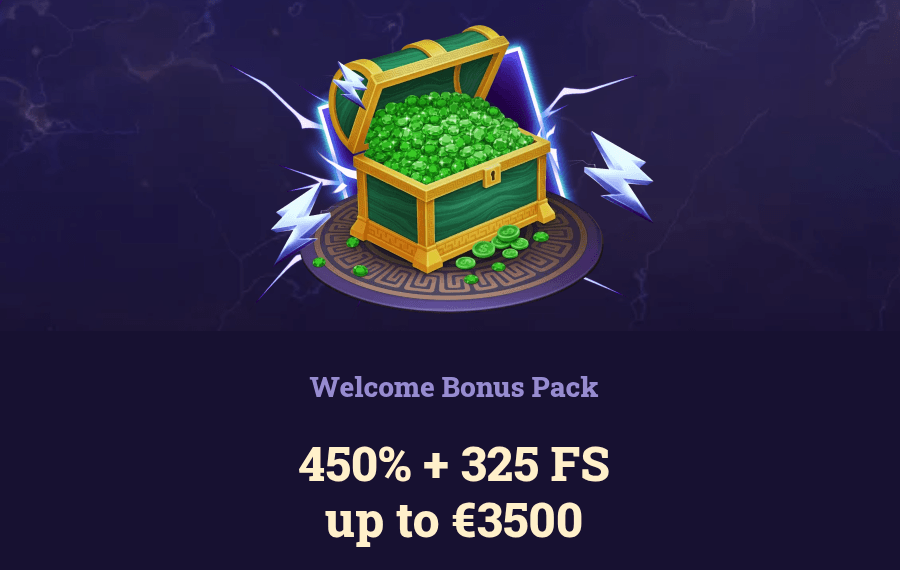 Emperia Casino Welcome Package