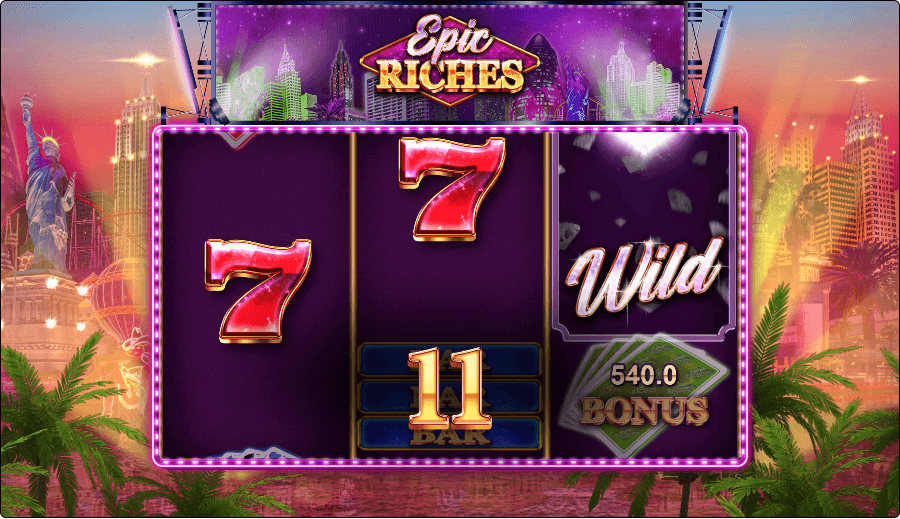 Epic Riches Online Slot Game Features