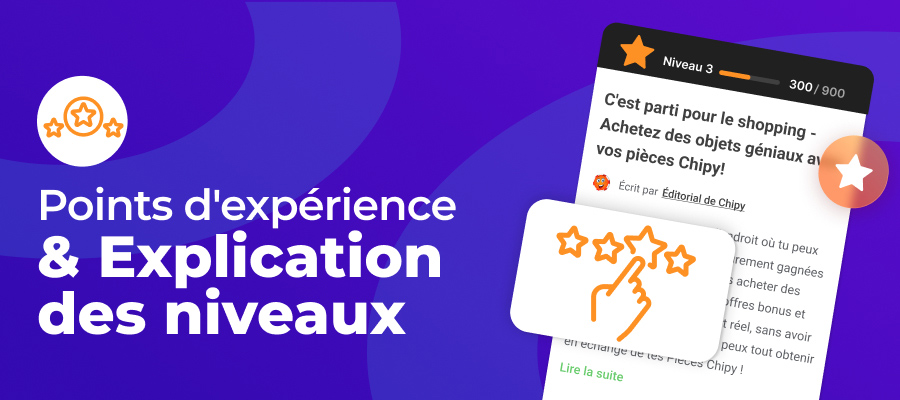 Guide des points de experience et des niveaux expliques FR