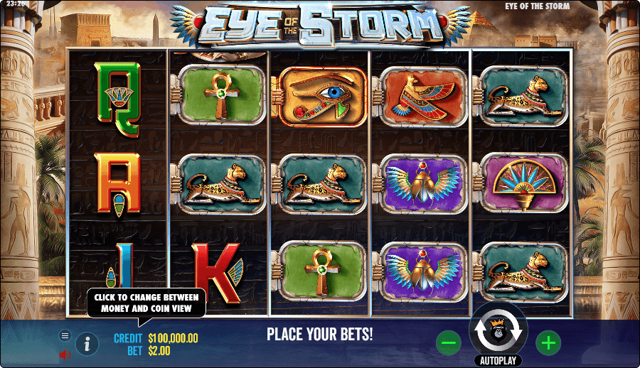 eye of the storm reels