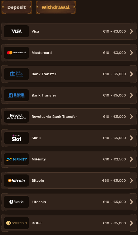 fatpirate casino withdrawal options