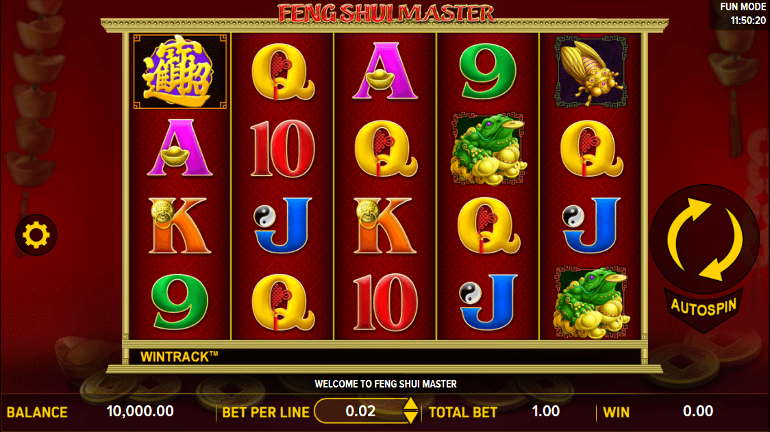 Feng Shui Master Online Slot Game Features