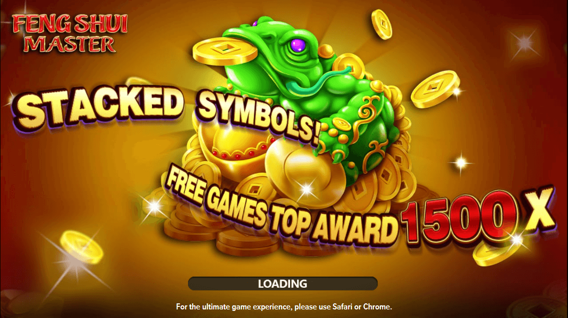 Feng Shui Master Online Slot Game Reels