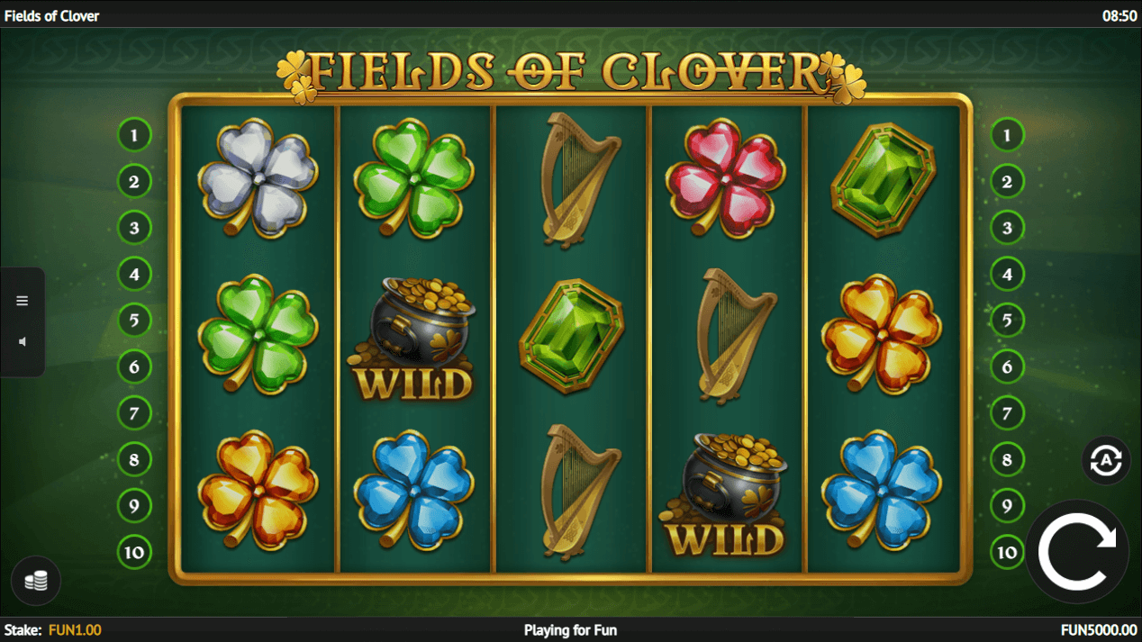 Fields of Clover Online Slot Game Features