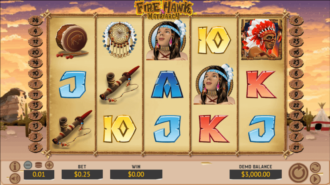 Fire Hawk Matriarch Online Slot Game Features