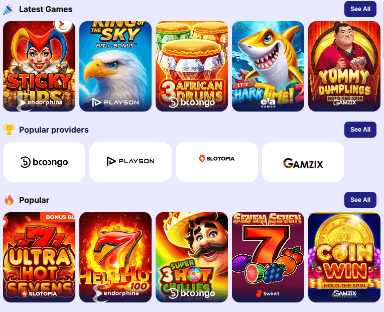 fortunica casino library