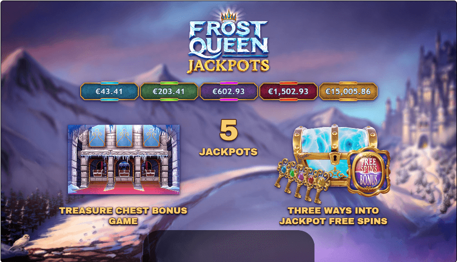 Frost Queen Jackpots Online Slot Game Reels