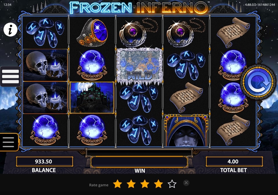 Frozen Inferno Slot Reels