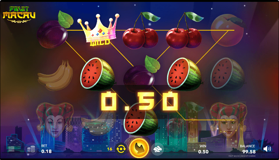 Fruit Macau Online Slot Game Win