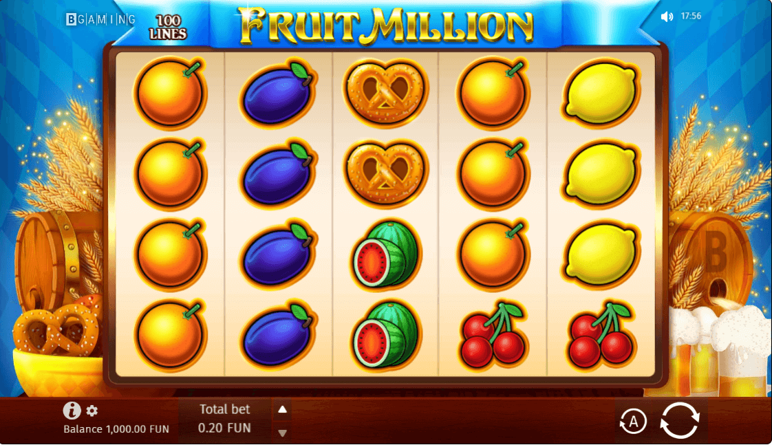 Fruit Million Online Slot Game Win