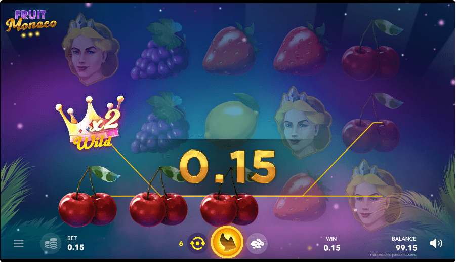 Fruit Monaco Online Slot Game Features